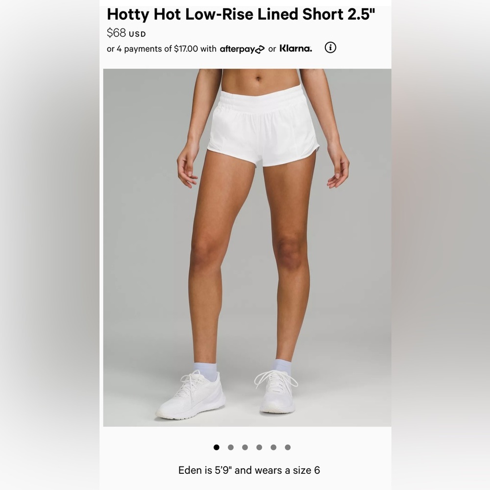 Hotty Hot Low-Rise Lined Short 2.5”